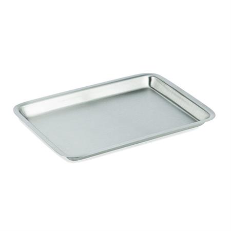 VASCHETTA IN ACCIAIO INOX - 21,5x16,5x2 CM