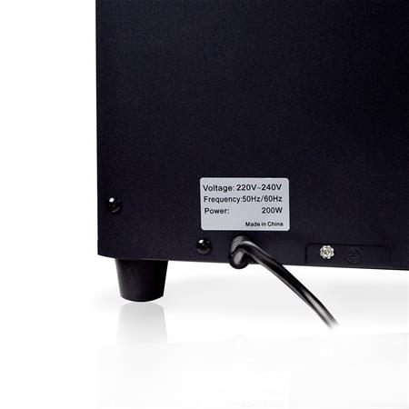 Scaldasalviette Elettrico 24 Lt Nero
