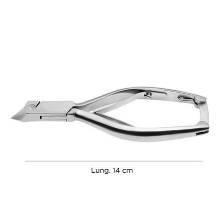 TRONCHESE UNGHIE CON BLOCCO - LUNGHEZZA 14 CM - TAGLIO QUARTO DI LUN