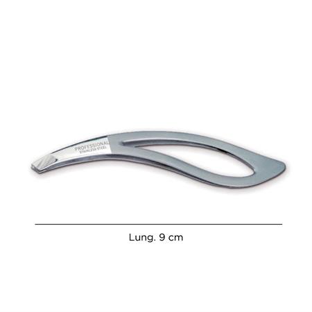 PINZETTA PUNTA OBLIQUA NICHEL FREE - LUNGHEZZA 9 CM