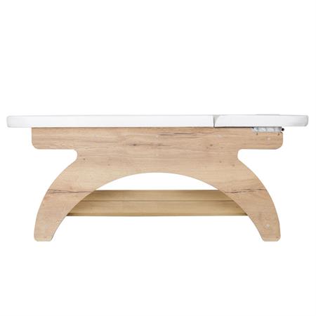 LETTINO MASSAGGIO IN LEGNO OCEAN - 1 SNODO - FINITURA ROVERE BARDOLI