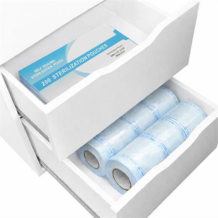 Holz-Wagen für Autoklav mit 3 Schubladen