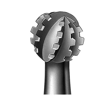 PUNTA FRESA A SFERA CON TAGLIO A CROCE TOP- 2,1 MM 2PZ