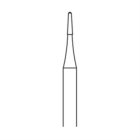 PUNTA FRESA IN ACCIAIO TOP PER UNGHIE - 0,9 MM 2PZ