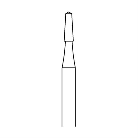 PUNTA FRESA IN ACCIAIO TOP PER UNGHIE - 1,6 MM 2PZ