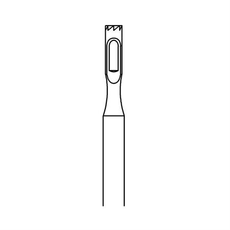 PUNTA FRESA CON CAVA PICCOLA SEGHETTATA TOP- 1,8 MM 1PZ