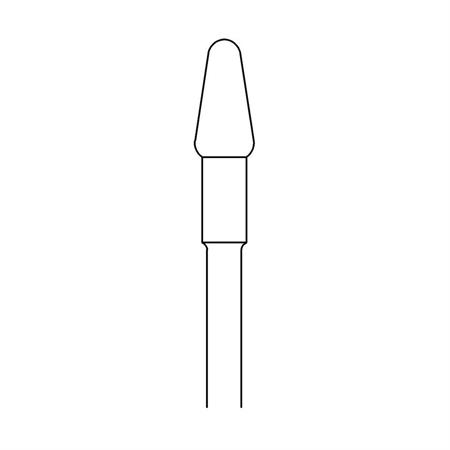 PUNTA FRESA PUNTA GRANA MEDIA DENTATURA A X TOP- 4 MM 1PZ