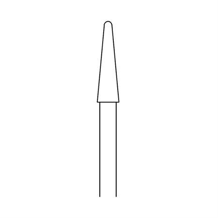 PUNTA FRESA PUNTA GRANA MEDIA DENTATURA A X TOP- 3,1 MM1PZ