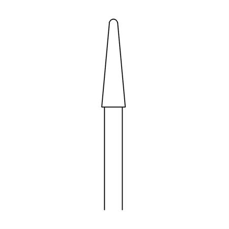 PUNTA FRESA PUNTA GRANA FINE DENTATURA A  TOP - 3,1 MM 1PZ