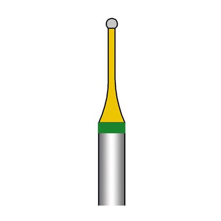 PUNTA FRESE IN 7 MISURE DIFFERENTI SFERA DENTELLATA TOP-1 MM 2PZ
