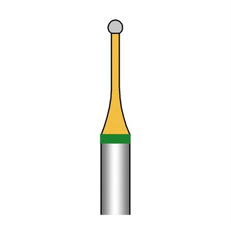 PUNTA FRESE IN 7 MISURE DIFFERENTI SFERA DENTELLATA TOP-1,2 MM 2PZ