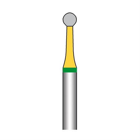 PUNTA FRESE IN 7 MISURE DIFFERENTI SFERA DENTELLATA TOP- 2,3 MM 2PZ