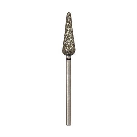 FRESA DIAMAN. PUNTA A CONO LUNGO IN GR. S. GROS. CON CAN. DI RAF. TO