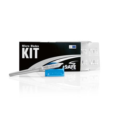 KIT LAME SAFE CON MANICO - MISURE 0 - 1 - CONF. 40 PZ