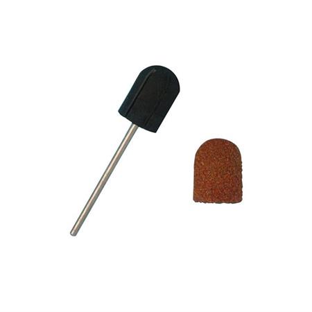 CAPPUCCI ABRASIVI 13 MM SWISSFILE - GRANA GROSSA 80 CONF. 100 PZ