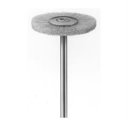 PUNTA FRESA A SPAZZOLA, PER LA PULIZIA DELLE UNGHIE TOP- 2,2 CM 2PZ