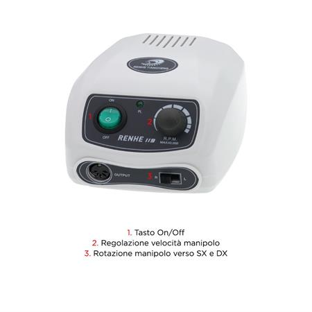 FRESA MICROMOTORE PROFESSIONALE PER UNGHIE HULK DA 30000 RPM