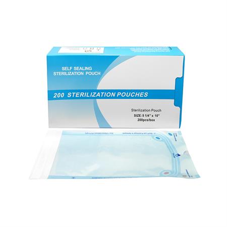 Selbstklebende Sterilisationsbeutel 140x250mm 200Stk