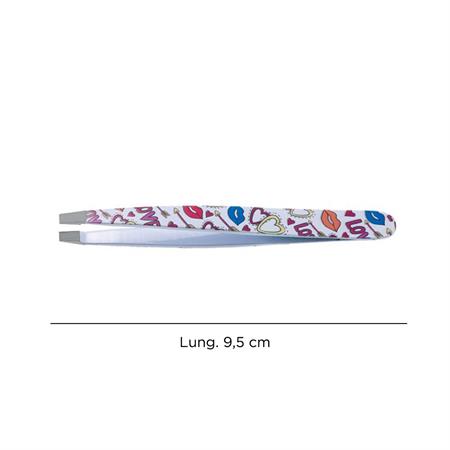 PINZETTA PUNTA RETTA LOVE 9.5CM