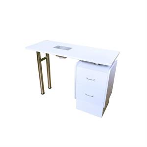 TAVOLO MANICURE CON ASPIRATORE E CASSETTIERA
