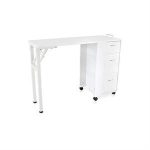 Tavolo Manicure Richiudibile con Cassettiera