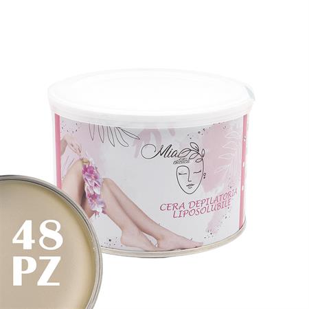 Zinc Oxide Liposoluble Depilatory Wax 400ml 48pcs