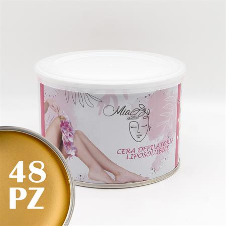 CERA DEPILATORIA LIPOSOLUBILE MICROMICA 400 ML CONF. 48 PZ