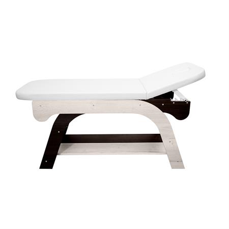 LETTINO MASSAGGIO IN LEGNO CROSS-1 SNODO-FIN. WENGE/LARICE