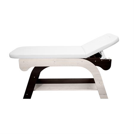 LETTINO MASSAGGIO IN LEGNO CROSS-1 SNODO-FIN. WENGE/LARICE