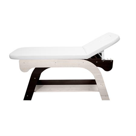 LETTINO MASSAGGIO IN LEGNO CROSS-1 SNODO-FIN. WENGE/LARICE