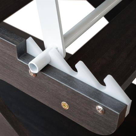 OCEAN 1-Gelenk Massageliege Holz Wenge