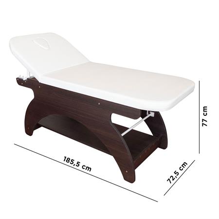 OCEAN 1-Gelenk Massageliege Holz Wenge