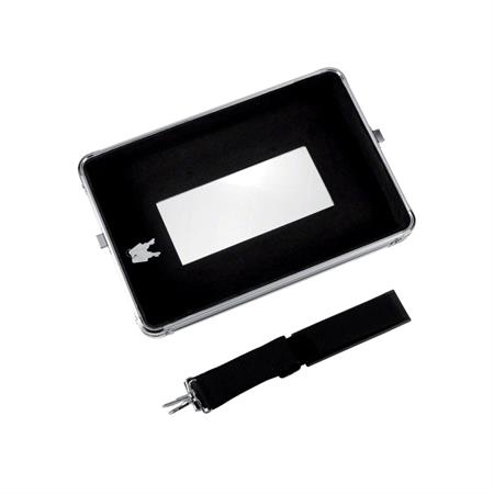 Professioneller Krokodil-Trolley Schwarz