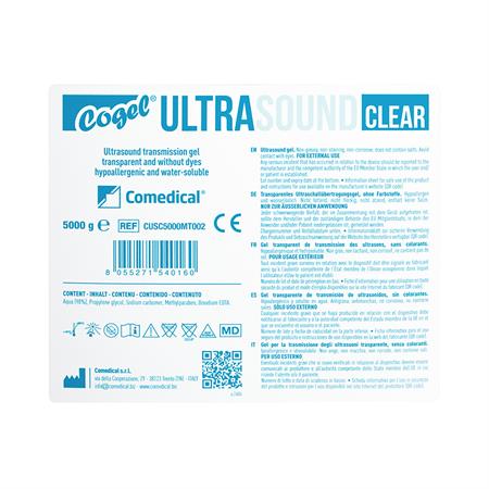 GEL ULTRASUONI TRASPARENTE TANICA DA 5 KG